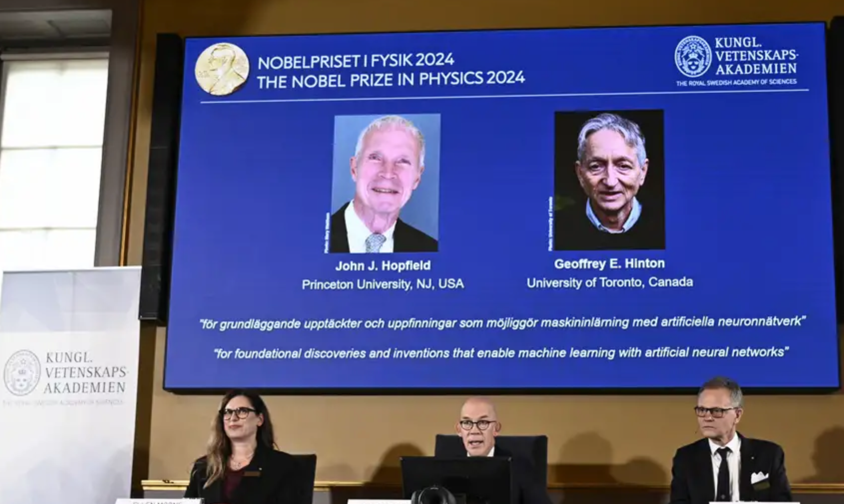 John Hopfield y Geoffrey Hinton ganan el Nobel de Física